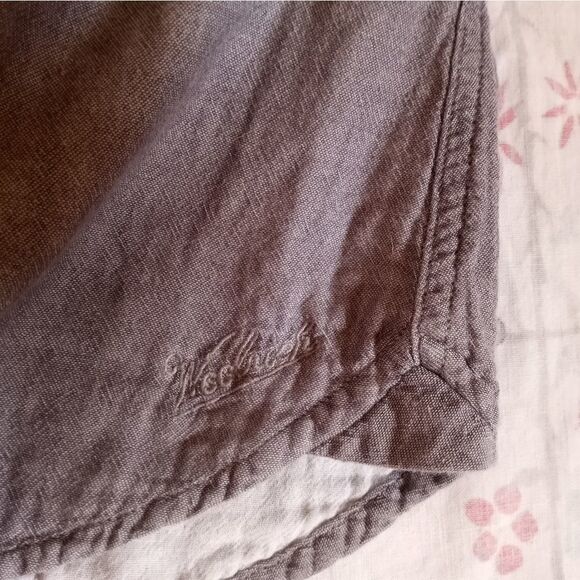 Woolrich Gray Longsleeves Buttons Up Pockets Women Shirt - Picture 3 of 8